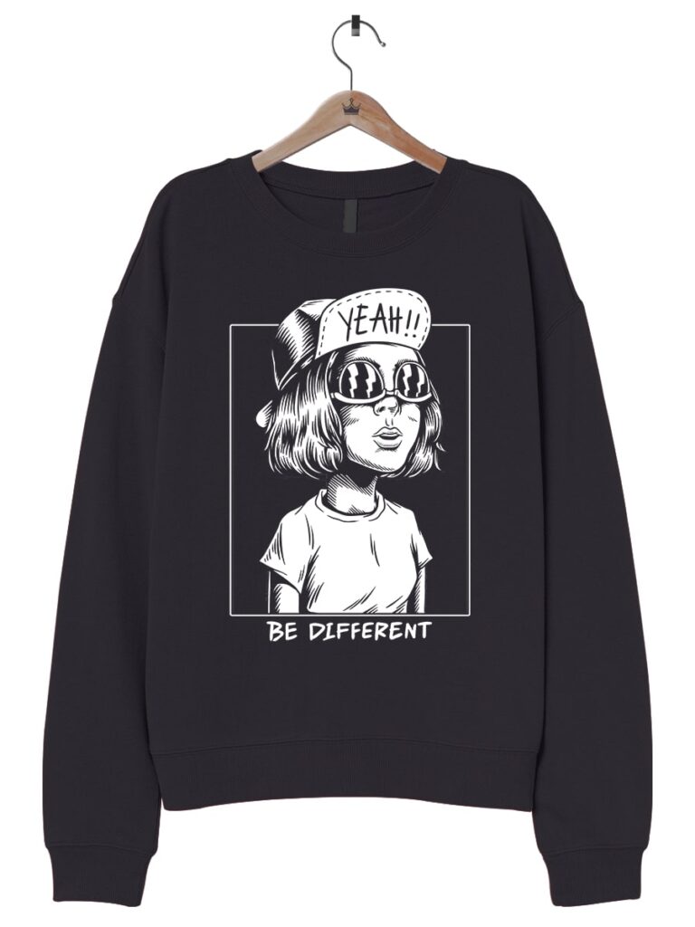 Sweatshirt μπλούζα γυναικεία με Τύπωμα 2316
